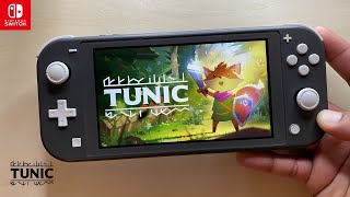 Tunic Nintendo Switch Lite Gameplay