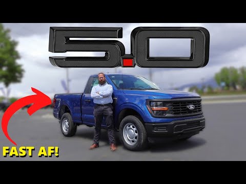 V8 Race Truck! (2025 Ford F-150 Reg Cab 5.0L V8)