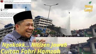 Download lagu Ngakakkk... Begini Nitizen Tanggapi Cuitan Fahri Hamzah mp3