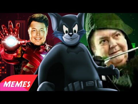 RAP DO HOMEM DE FERRO, BATMAN E ARQUEIRO VERDE (7MINUTOZ) VERSÃO MEMES