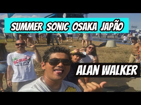 Alan Walker - Summer Sonic Osaka Japão 2019