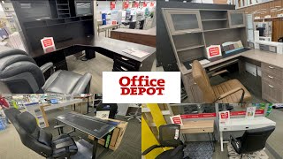 Office Desk and Chair In office Depot Shop with me #desk  #desksetup  #table #officedepot