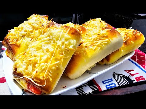 RICH SALTY CHEESE HOT DOG, DELICIOUS