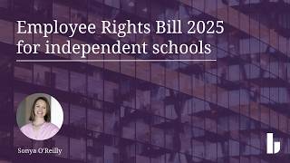 Employment Rights Act for independent schools