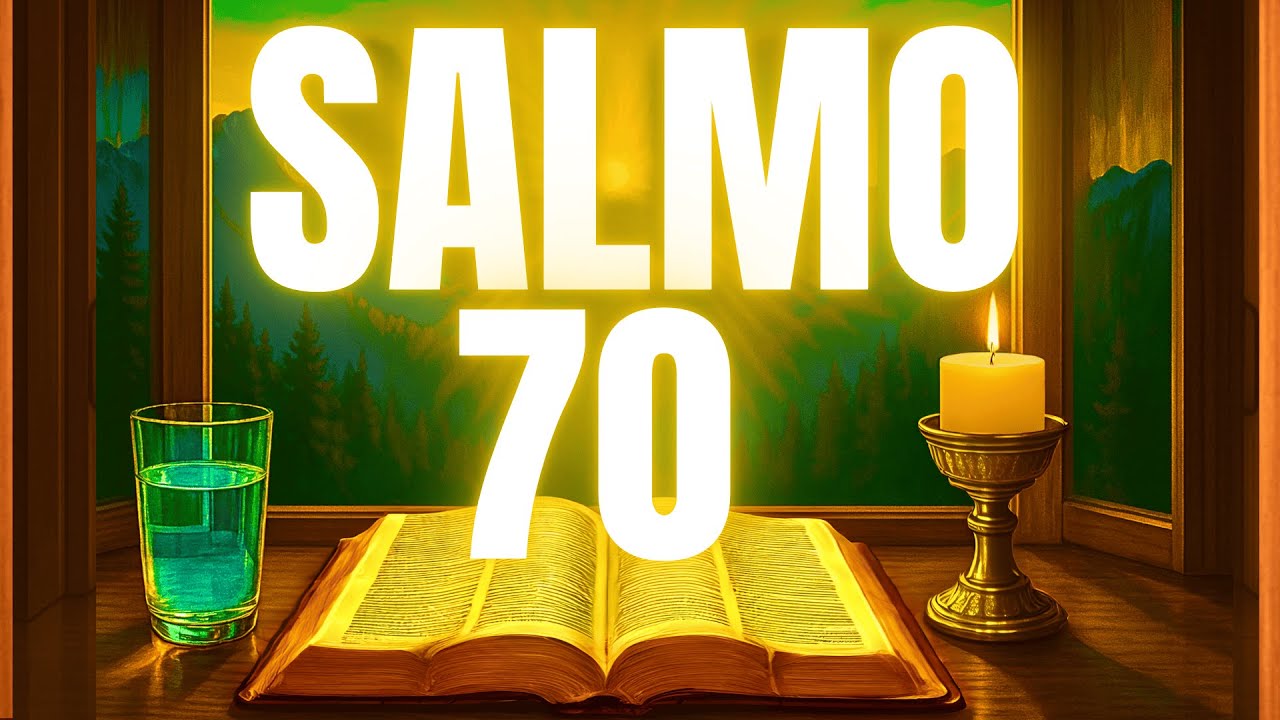 BLINDAGEM ESPIRITUAL E SOCORRO DE DEUS! ORAÇÃO COM O SALMO 70