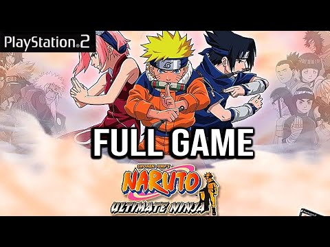 Naruto Ultimate Ninja 1 PS2 FULL Gameplay Walkthrough - Longplay PCSX2