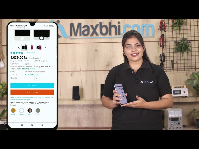 Product video thumbnail for Back Panel Cover for Asus Zenfone 3 ZE520KL - White