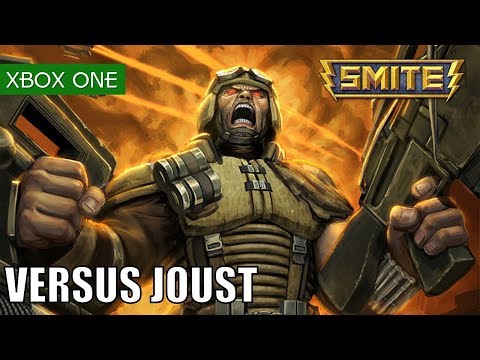 SMITE Xbox One Gameplay Joust Versus as Ares - Built tank and tough