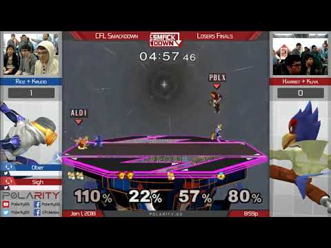 CFL Smackdown 157 Melee - Ridz + Krudo vs Harriet + Kuya - Doubles LF
