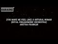 Aretha Franklin - (You Make Me Feel Like) A Natural Woman (Royal Philharmonic Orchestra) [Karaoke]