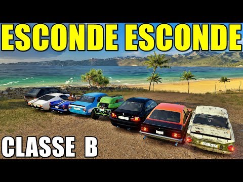 ESCONDE ESCONDE DE CLASSE B - NÃO DEI MUITA SORTE - FORZA HORIZON 3 - GAMEPLAY