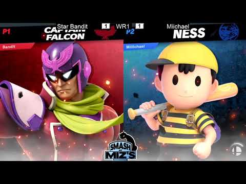 Smash @ Miz's Ultimate 6 - Star Bandit (Captain Falcon, Joker) vs. Miichael (Ness) Winners' Round 1