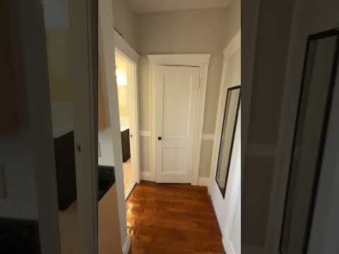 Gleaming hardwood floors in updated STUDIO property video