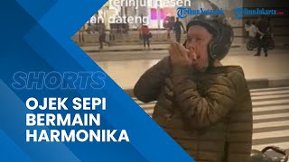 Kisah Tukang Ojek Tarik Pelanggan dengan Main Harmonika, Disebut Sering Mangkal di Sekitar Mal GI