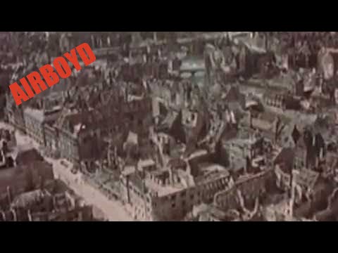 Aerial Footage - Postwar Germany, Nuremberg (29 MAY 1945)