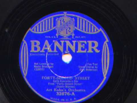 Forty Second Street by Art Kahn's Orchestra (Gene Kardos Orchestra), 1933