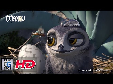 CGI 3D Animated Trailers: "Manou the Swift" - by LUXX Studio