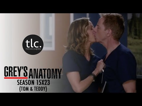 Greys Anatomy Tom & Teddy Season 15X23