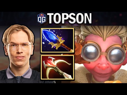 OG.TOPSON SNAPFIRE WITH AGHANIMS-DAEDALUS - DOTA 2 7.27 GAMEPLAY