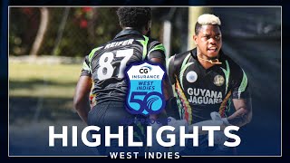 Highlights | Guyana v Windward Islands | Hetmyer Smashes Side into Final! | CG Insurance Super50 Cup