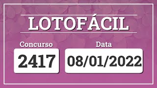 Capa de LOTOFÁCIL 2417