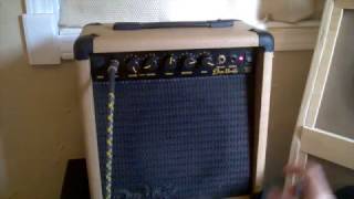 Video thumbnail for Dean Markley K 20 guitar amp demo by K SandbergFL