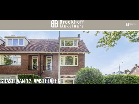 Te koop: Grasélaan 12, Amstelveen - Brockhoff Makelaars - Méér makelaar