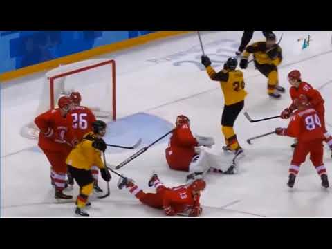 Russian team is Olympic champions! Russia - Germany 4 - 3, Final 2018