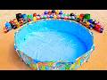 Giant 4000L Pool Experiment With Pepsi Mtn Dew Fanta Sprite Coca Cola And Mentos