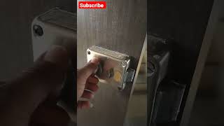 Godrej single latch lock for outside opening door