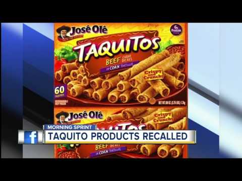 Taquito products recalled
