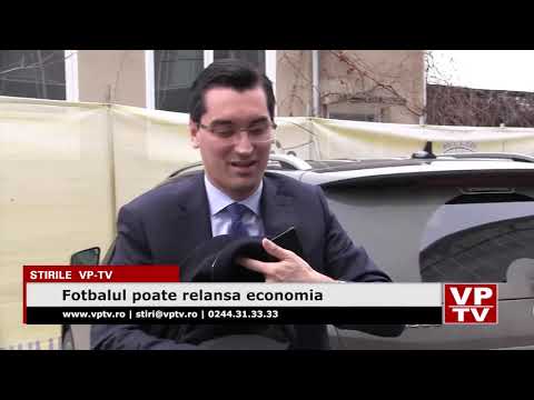 Fotbalul poate relansa economia