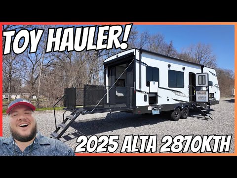 2025 Alta 2870KTH | Travel Trailer Toy Hauler with BIG GARAGE!