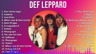 Download lagu Def Leppard 2024 MIX Greatest Hits - Pour Some Sugar, Hysteria, Love Bites, When Love & Hate Col... mp3