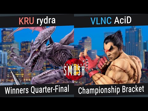 CO Smash Q4 Finals - KRU | Rydra (Ridley) vs VLNC | AciD (Kazuya, Greninja) - Championship - WQF