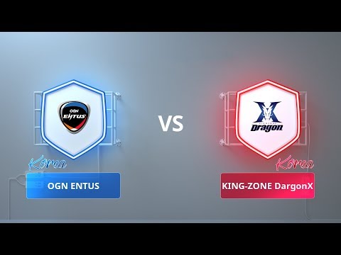 【OGN ENTUS VS KING-ZONE DragonX】- 2018 CRL亞洲賽區第一賽季季賽第2週