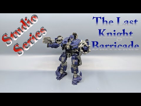 Chuck's Reviews Transformers Studio Series The Last Knight Barricade