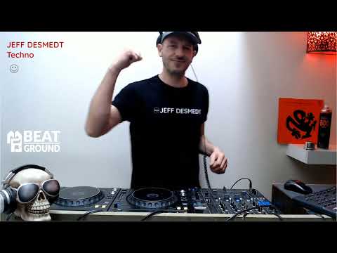 LIVESTREAM DJ JEFF DESMEDT  / INDUS / HARD TECHNO  - BY BEATGROUND