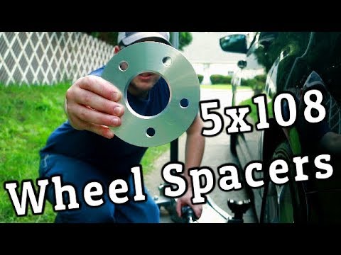 Installing 5x108 Hub Centric Wheel Spacers :: 5mm on my Focus ST