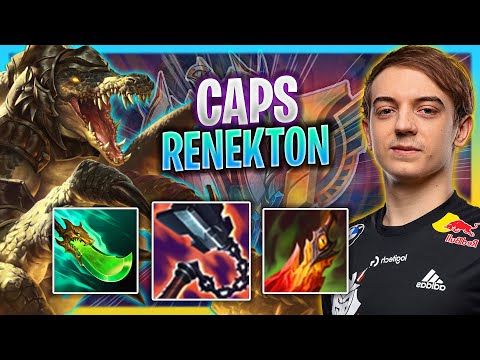 CAPS TRIES NEW META RENEKTON ADC! | G2 Caps Plays Renekton ADC vs Karthus!  Season 2023