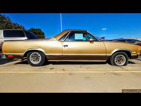 Rare 1985 GMC Caballero Amarillo Auction Find