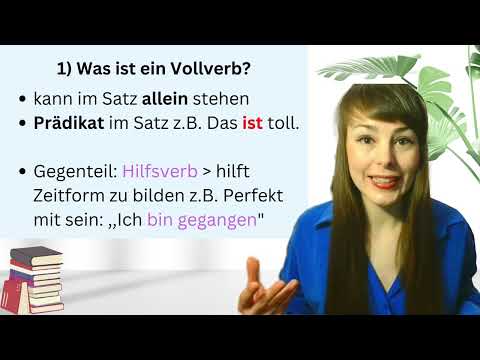Was ist ein Vollverb?