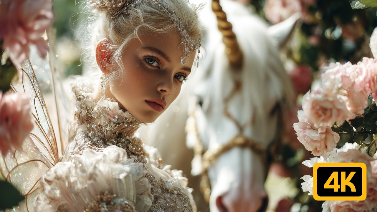 Fantasy | Enchanted Forest | Fairies of Light [AI Music Video]