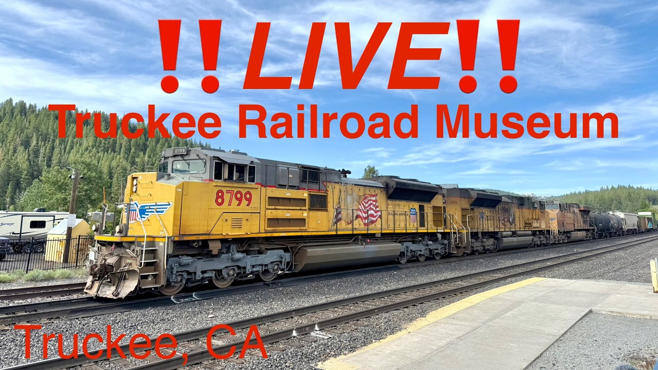 Live webcam view of Truckee Railroad Museum Cam