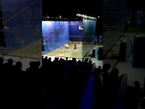 Indian Squash circuit final. M.Abouleghar vs F.Dessouky