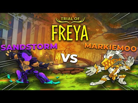 Sandstorm VS. Markiemoo, Winners Final | Brawlhalla Trial of Freya