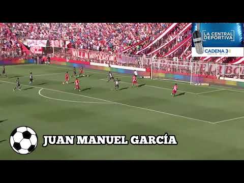 Segundo gol de Juanchón García en la victoria de Unión ante Atlético Tucumán. Relatos: Nicolás Mai