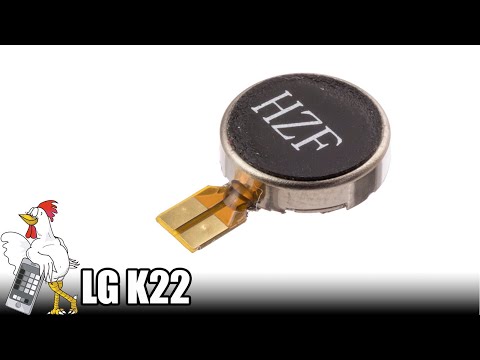 Guía del LG K22: Cambiar vibrador