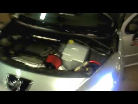 Peugeot 207 1.4 16v VTI with Apexi airfilter