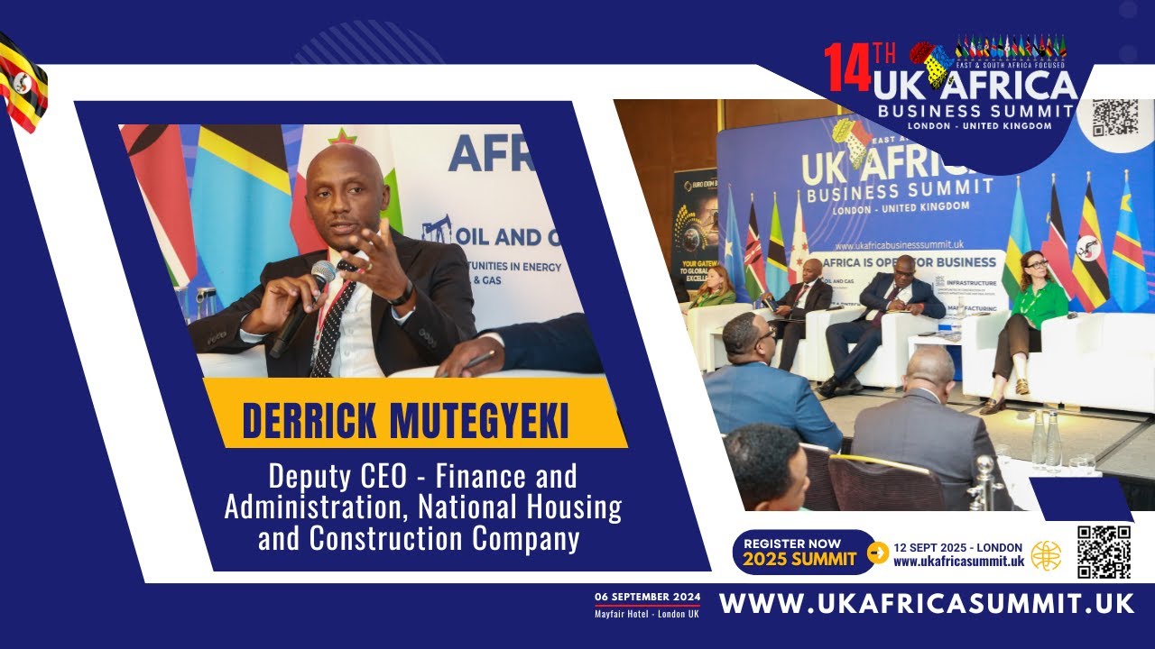 Derrick Mutegyeki on Innovating Housing Solutions for East Africa at UK-Africa Summit 2024 🌍🏘️